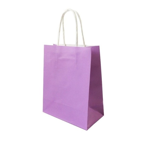 Paperinen lahjapussi 10 kpl violetti
