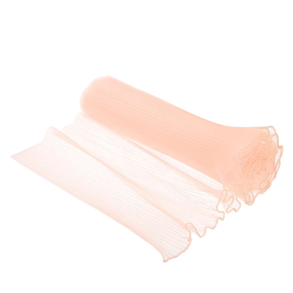 Papier décoratif 4 m x 28 cm Réseau ondulé pour décoration Emballage de fleurs Création créative Décoration pour mariages et anniversaires rose