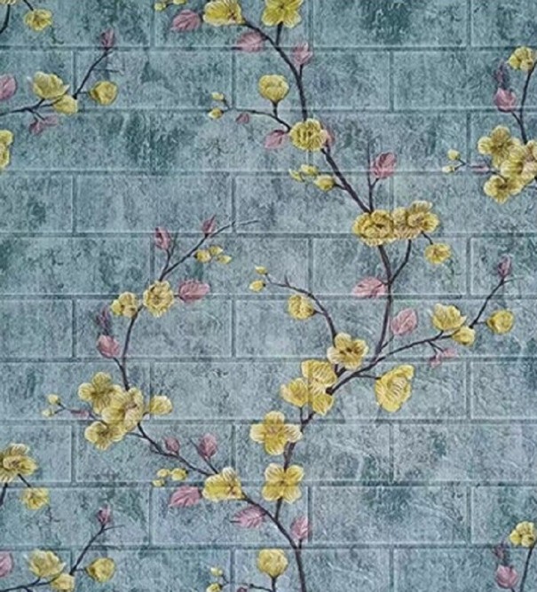 Papier peint adhésif pour mur G2424 70 cm x 77 cm 2