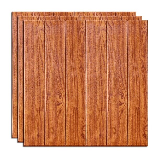 Papier peint autocollant pour mur 16 pièces 70 cm x 70 cm 3