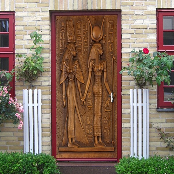 Papier peint autocollant pour porte C500 L 20