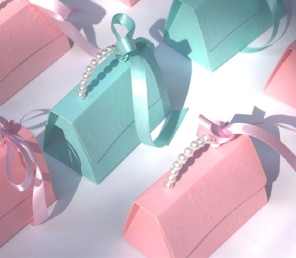 Papieren geschenkdoos 10 stuks