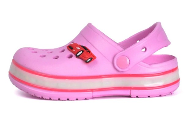 Papuci de cauciuc pentru copii A253 roz 30