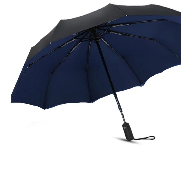 Parapluie à ouverture automatique bleu foncé