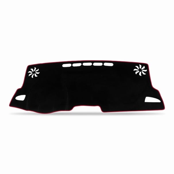 Parasolar pentru tabloul de bord anti-reflexie și termoizolant, LHD, din fibre de poliester, pentru Toyota Corolla E210 2019–2026 roșu