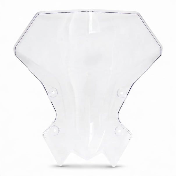 Parbriz pentru motocicletă Kawasaki Z900 2020–2024 Plexi scut Înălțime 28,7 cm Deflector de vânt din acril Protecție împotriva vântului transparent