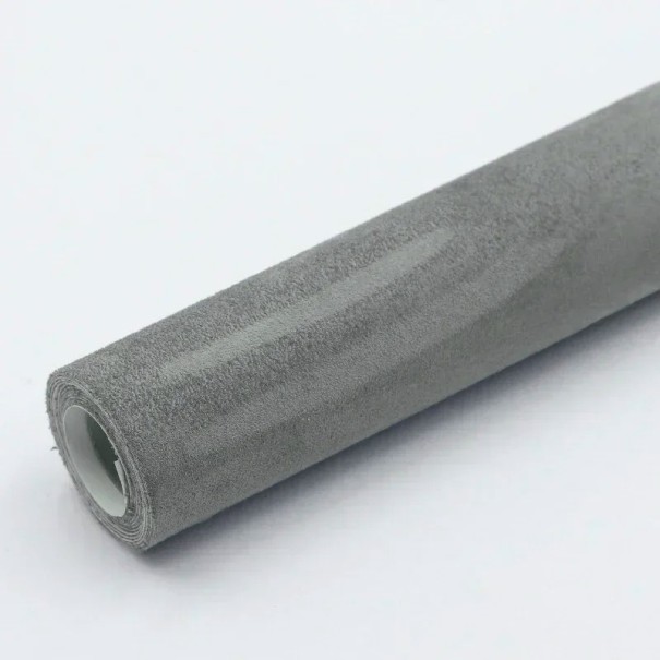 Parche reparador autoadhesivo para ante 30 x 150 cm Reparación de tapicerías de ante Cinta autoadhesiva textil Renovación de muebles y calzado Fácil aplicación gris