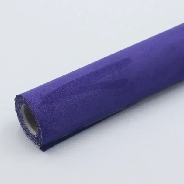 Parche reparador autoadhesivo para ante 40 x 300 cm Reparación de tapicerías de ante Cinta autoadhesiva textil Renovación de muebles y calzado Fácil aplicación morado