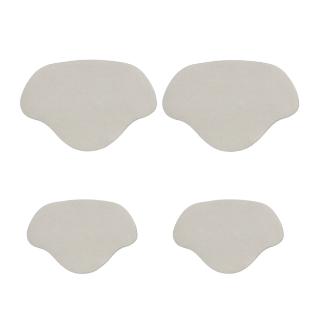 Parches para reparar zapatos 4 uds. Z218 gris claro