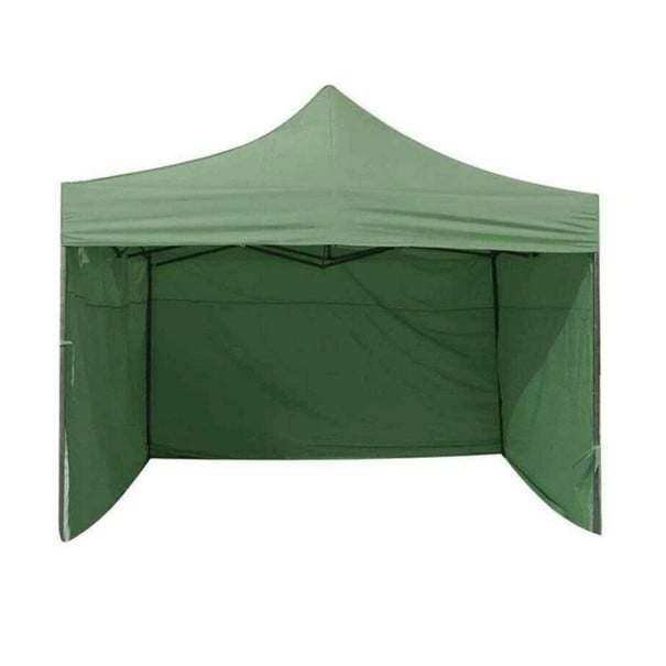 Parete laterale per gazebo da giardino verde militare