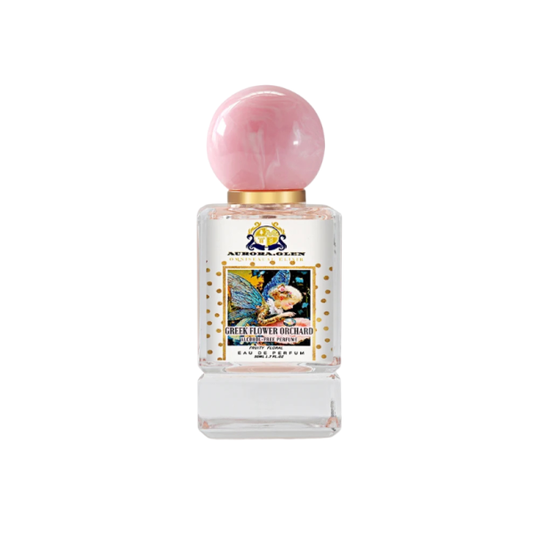 Parfém Aurora.Glen Greek Flower Orchard bez alkoholu 50 ml dámský eau de parfum ovocně květinová vůně s pižmem růžová pro ženy 1