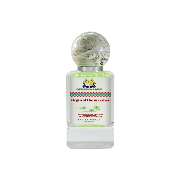 Parfém Aurora.Glen Virgin of the Marshes bez alkoholu 50 ml dámský eau de parfum ovocně květinová vůně s lotosem a pižmem zelená pro ženy 1