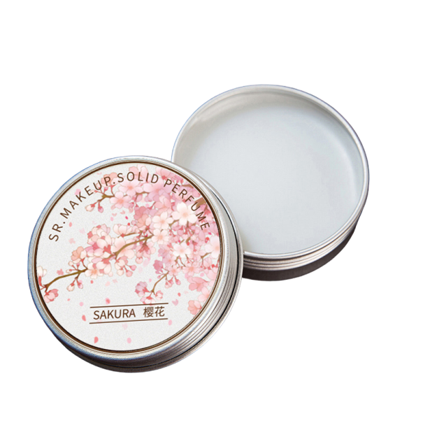 Parfum solid pentru femei cu parfum de sakura 1