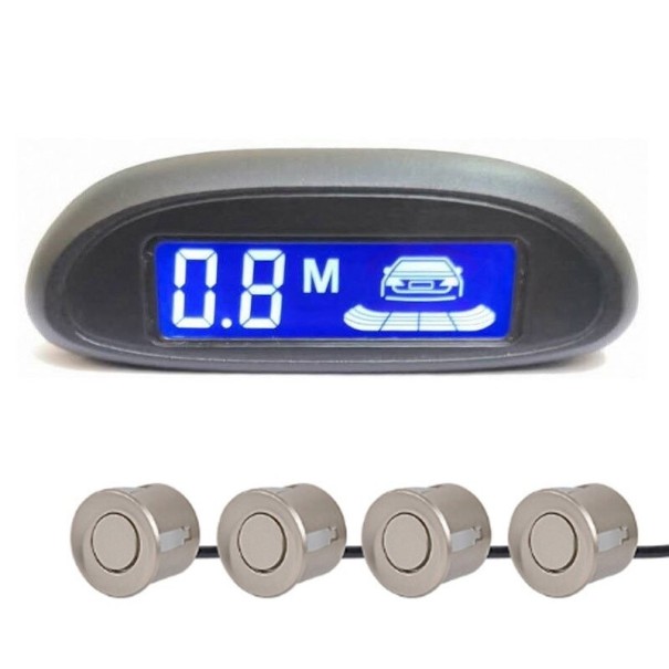 Parkeersensoren met LED-display goud