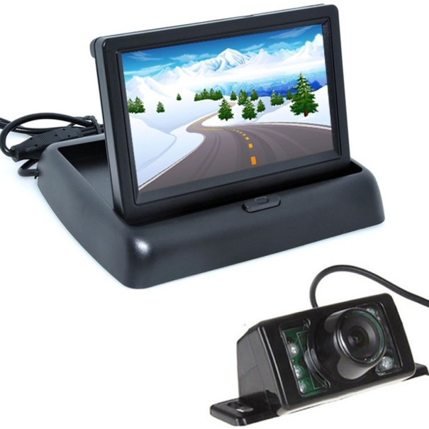 Parkovací kamera s LCD monitorem A1385 1