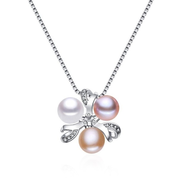 Pärlhalsband för kvinnor D536 2