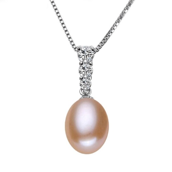 Pärlhalsband för kvinnor D588 3