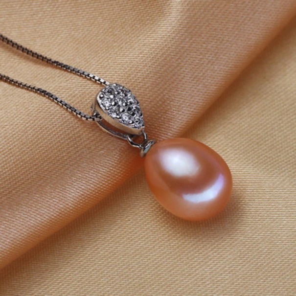 Pärlhalsband för kvinnor D806 4