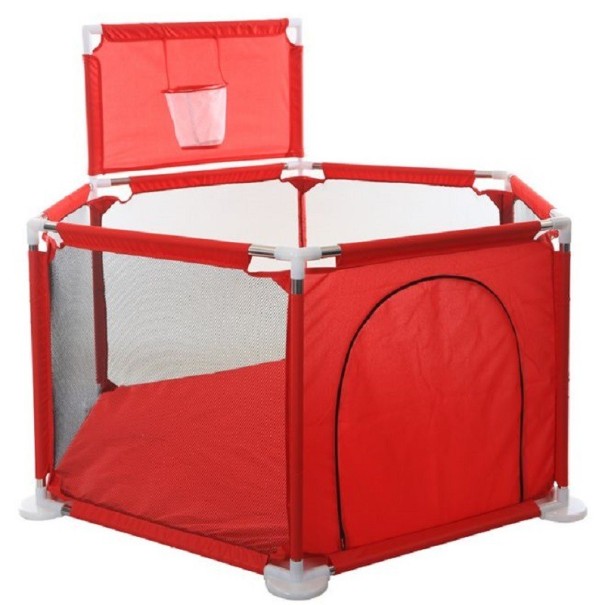 Parque infantil rojo