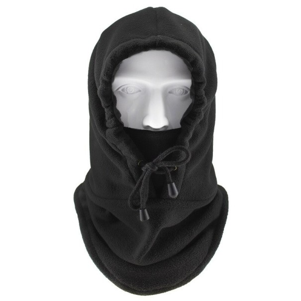 Pasamontañas de invierno para hombre A1 negro
