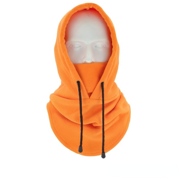 Pasamontañas de invierno unisex naranja