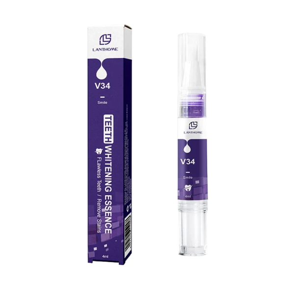 Pasta de dinti Purple Albitoare V34 Ingrijire de curatare pentru dinti Pasta de dinti albitoare delicata cu aroma de mentol Corectarea culorii dintilor galbeni 3ml 1