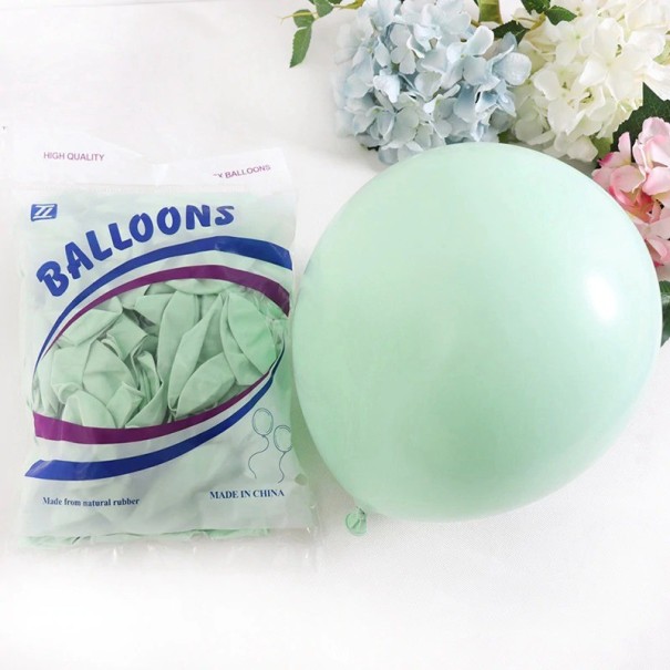 Pastellballons 30 Stk grün L