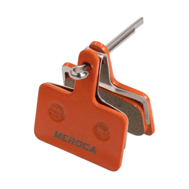 Pastiglie dei freni a disco in resina 35 x 30,5 mm Ricambio per monopattini elettrici Funzionamento silenzioso Alta potenza frenante Resistenza all'usura arancione