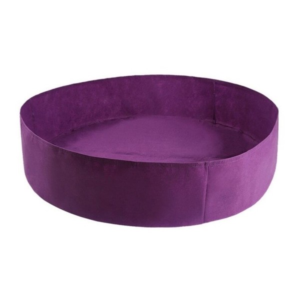 Pat de flori rotund din țesătură nețesută violet M
