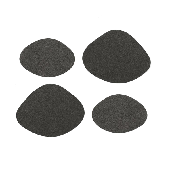 Patches de réparation pour chaussures 4 pcs noir