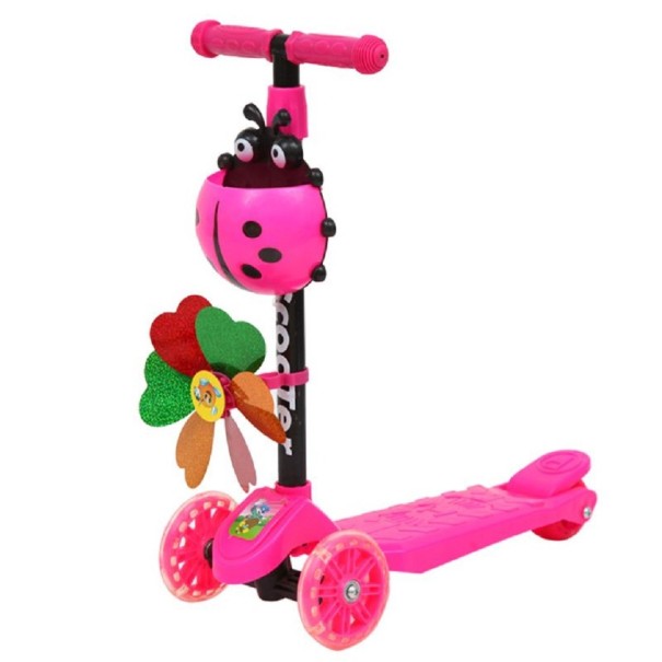 Patinete para niños rosa