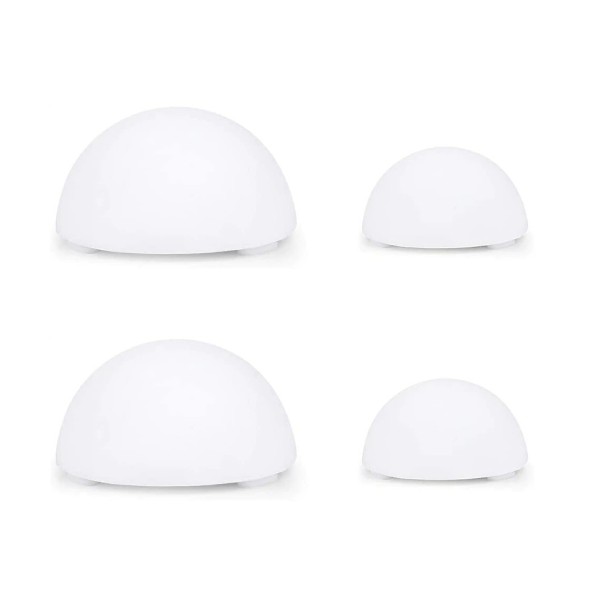 Pattes de support pour ordinateur portable 4 pcs blanc