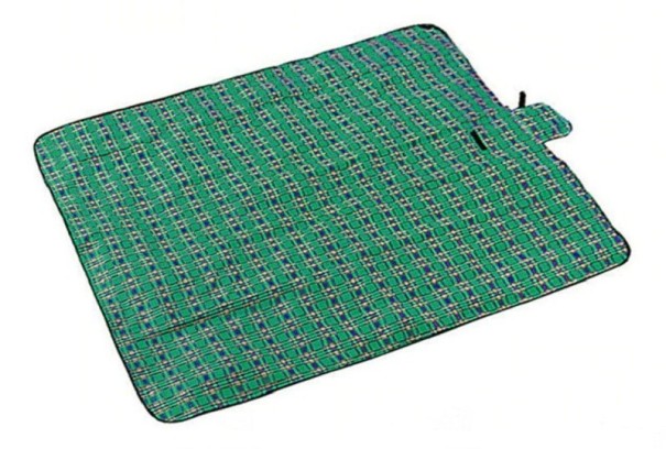 Pătură de picnic 200 x 150 cm verde