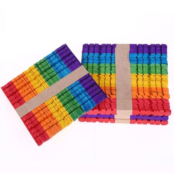 Pauzinhos para gelados 50 pcs C316 multicolor