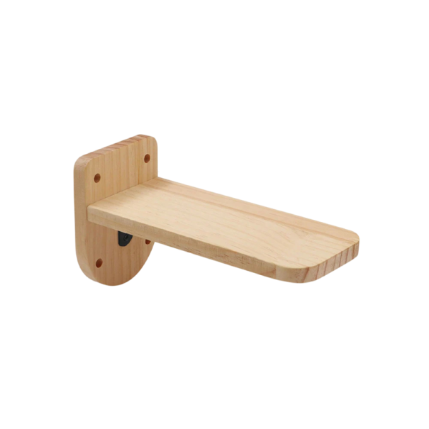 Pedale da parete in legno per gatti per addestramento 18,5 x 8 cm Piattaforma interattiva per addestramento e arricchimento dell'ambiente di agility 1