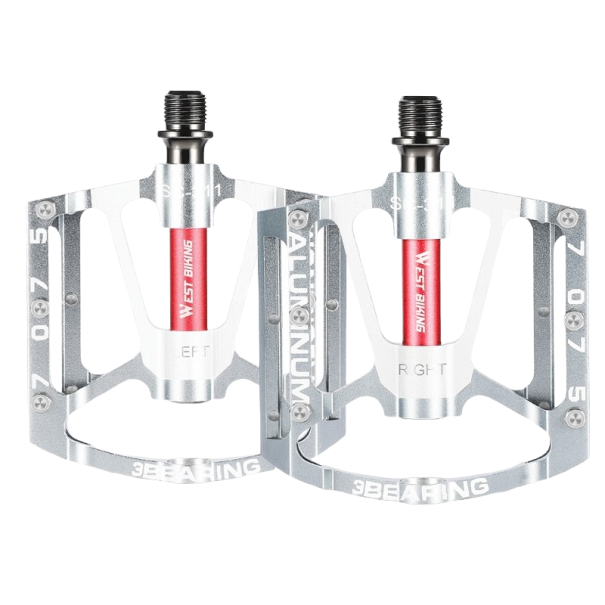 Pédales de vélo P3478 blanc