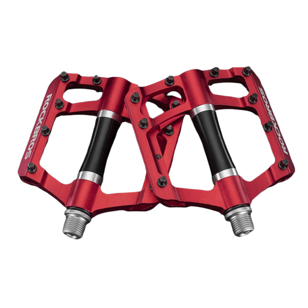 Pedali da bici P3489 rosso