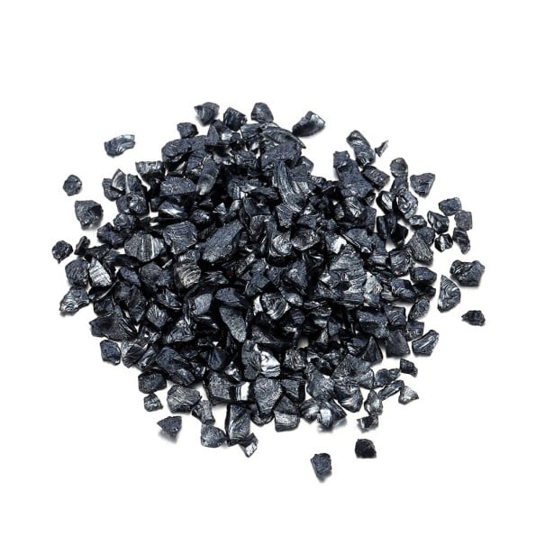 Pedras decorativas 1 - 3 mm 50 g cinzento