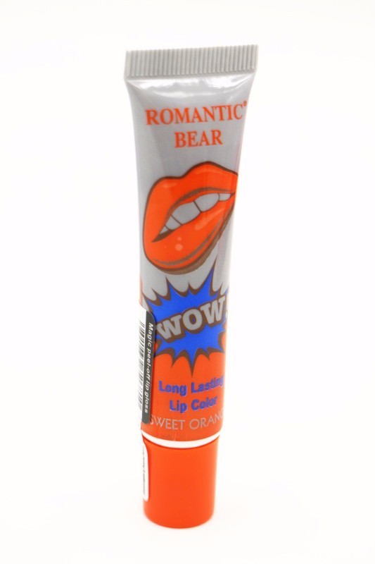 Peel-off lipgloss oranje