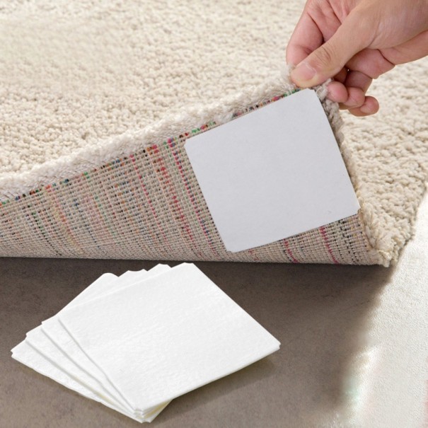Pegatinas antideslizantes / almohadillas para alfombras 4 uds. 1