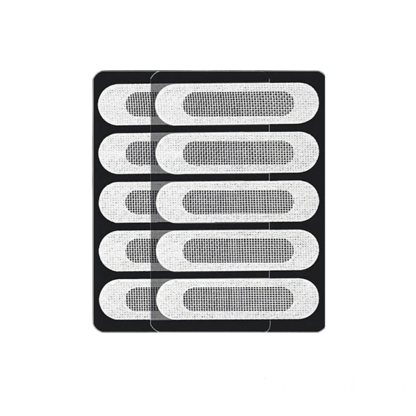 Pegatinas para reparar mosquiteras, 5 unidades, 8,8 x 6,2 x 1,5 cm Pegatinas para reparar mosquiteras Parche para mosquiteras blanco