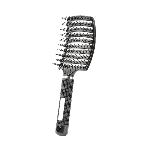 Peine para mujer Cepillo desenredante Peine fino 25 x 7,5 x 5 cm Suministros de peluquería negro