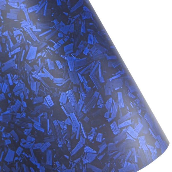 Película autoadhesiva de color mate 10x152 cm Película de PVC tuning para capota en acabado mate Sin burbujas azul