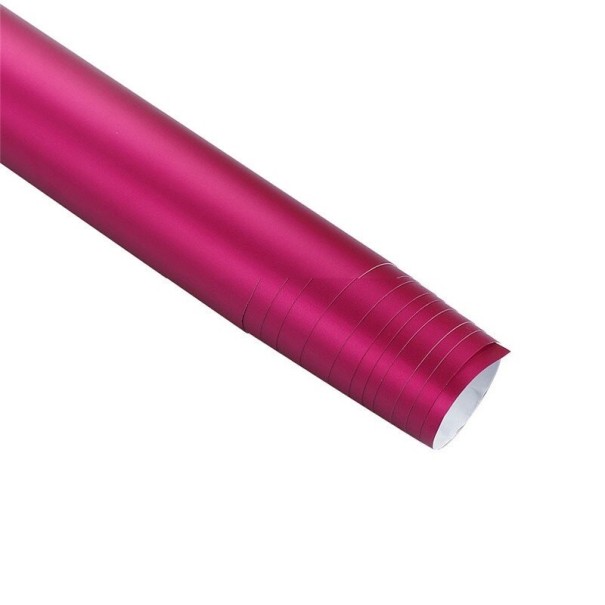 Película mate para coche rosa oscuro