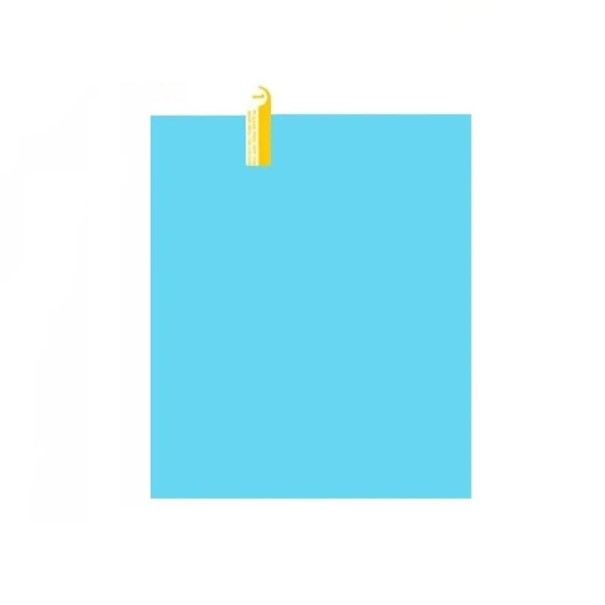 Película protetora para espelho retrovisor 200×170 mm 1un Camada Nano contra embaciamento e água Para carro SUV Camião Instalação rápida Película espelhada 1