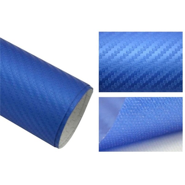 Pellicola adesiva colorata per auto blu