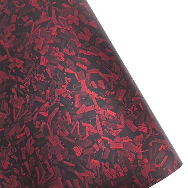 Pellicola adesiva opaca colorata 40x152 cm Pellicola PVC per tuning per cofano in finitura opaca Senza bolle rosso