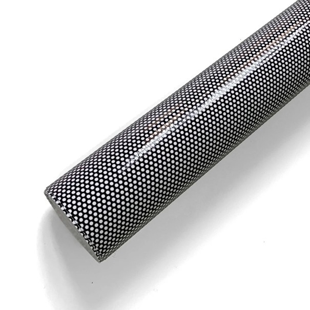 Pellicola perforata nera per luci 50x50 cm Pellicola autoadesiva in PVC per fari anteriori e posteriori Pellicola oscurante per automobili resistente 1