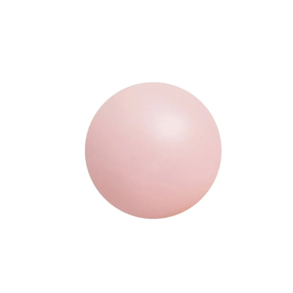 Pelota de ejercicios de 25 cm para mujer para yoga y pilates Fortalecimiento de piernas y glúteos Pelota reforzada antideslizante con protección contra explosiones rosa