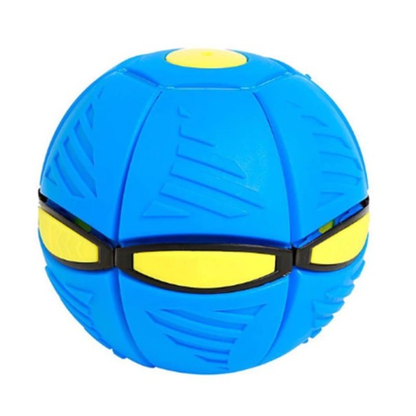 Pelota plana azul